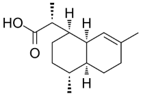 Dihydroartemisinic acid Structure