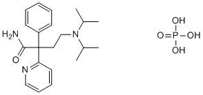 Disopyramide Phosphate  Structure