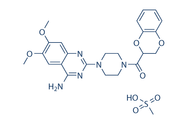 Doxazosin Mesylate Structure