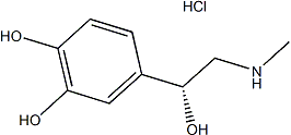 Epinephrine hydrochloride Structure