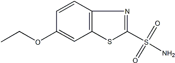 Ethoxzolamide Structure