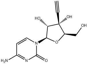 Ethynylcytidine Structure