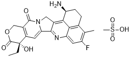 Exatecan mesylate Structure