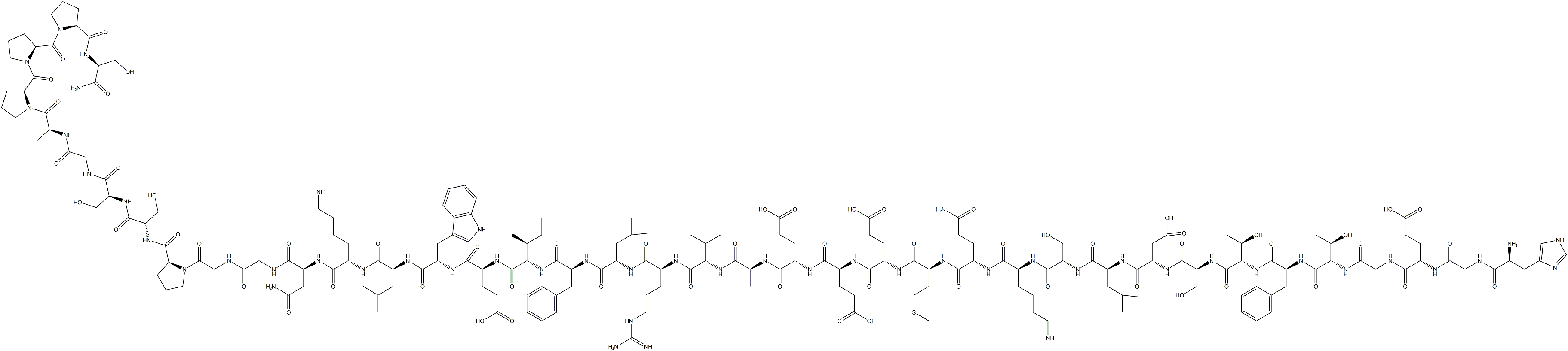Exendin-4 Structure
