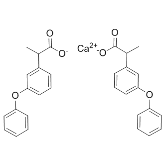 Fenoprofen Calcium Structure