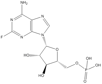 Fludarabine Phosphate Structure