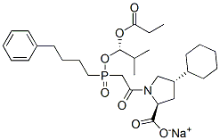 Fosinopril Sodium Structure