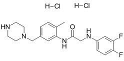 GW 791343 dihydrochloride Structure