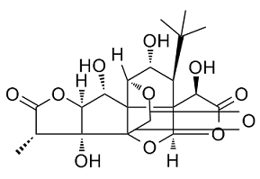 Ginkgolide C Structure