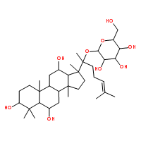 Ginsenoside-F1 Structure
