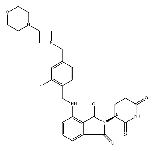 Golcadomide Structure