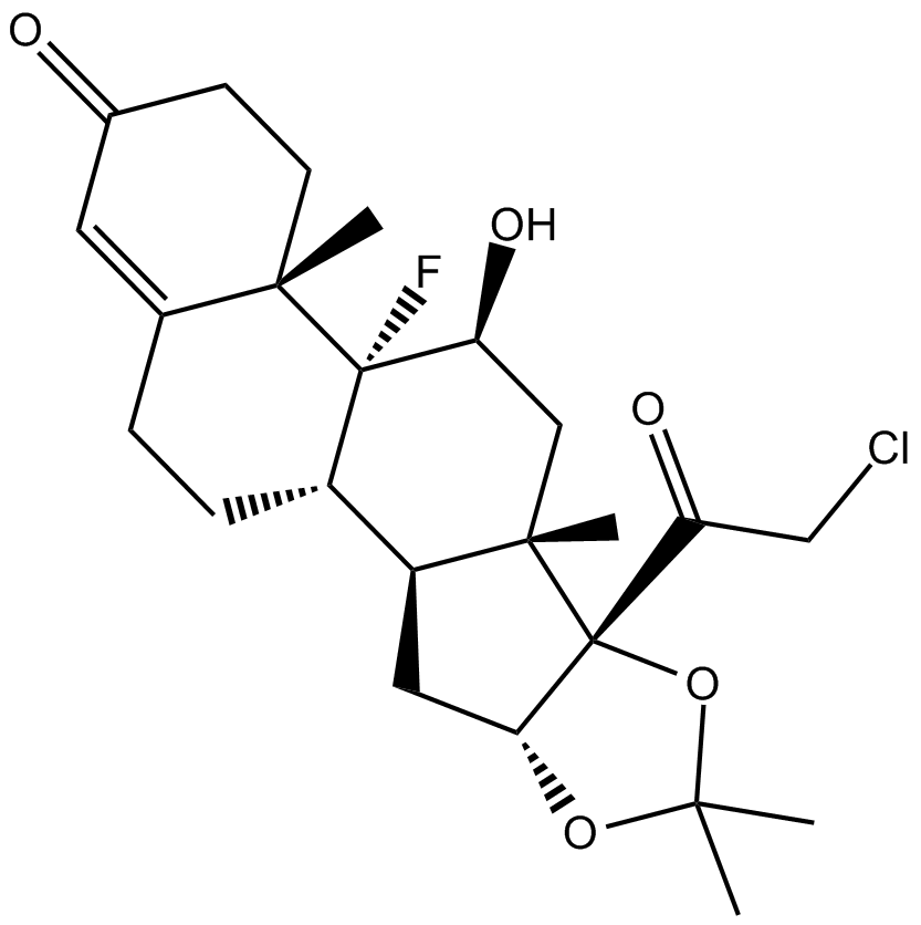 Halcinonide Structure