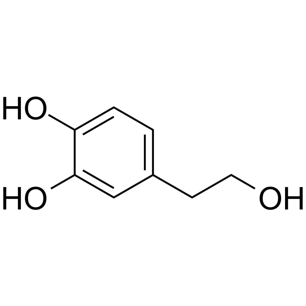 Hydroxytyrosol Structure