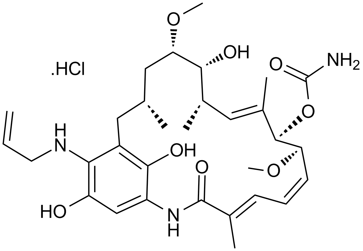 IPI-504 hydrochloride Structure