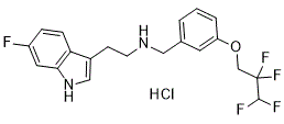 Idalopirdine hydrochloride Structure