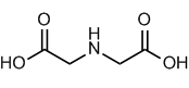 Iminodiacetic acid Structure