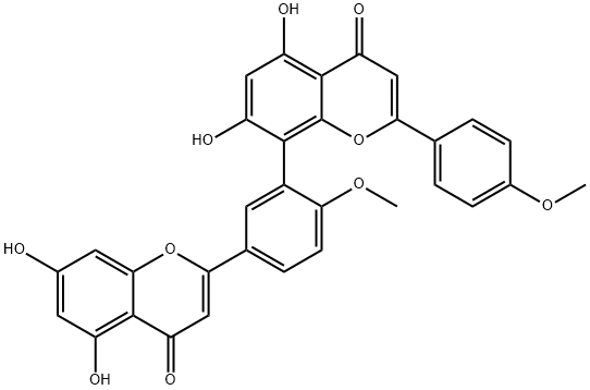 Isoginkgetin Structure