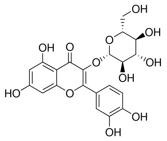 Isoquercitrin Structure