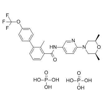 LDE225 (Sonidegib) diphosphate Structure