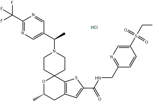 LY-3310756 hydrochloride Structure