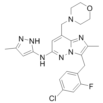 LY2784544 (Gandotinib) Structure
