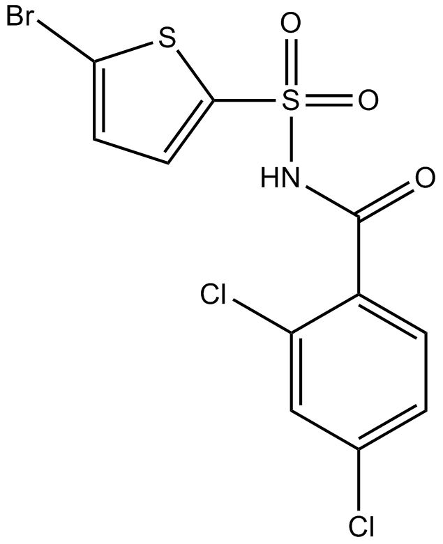 LY573636 (Tasisulam) Structure