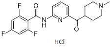 Lasmiditan hydrochloride Structure