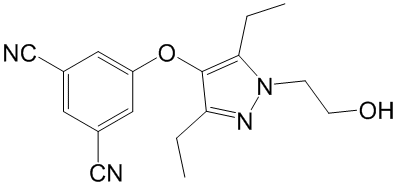 Lersivirine Structure