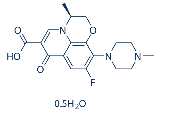 Levofloxacin hydrate Structure