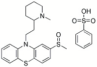 Mesoridazine besylate Structure