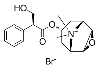 Methscopolamine bromide Structure