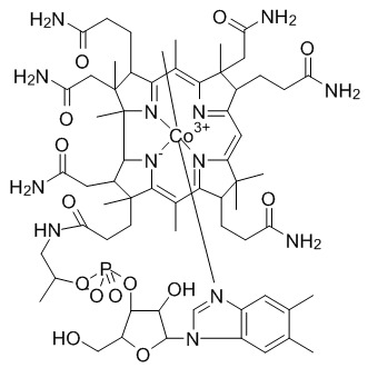 Methylcobalamin Structure