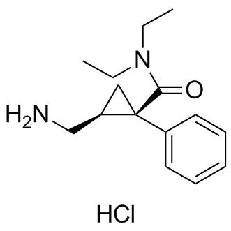 Milnacipran hydrochloride Structure