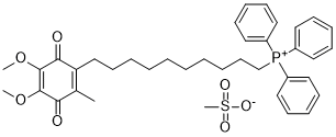 Mitoquinone mesylate Structure