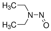 N-Nitrosodiethylamine (NDEA) Structure