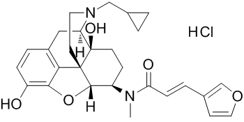 Nalfurafine hydrochloride Structure