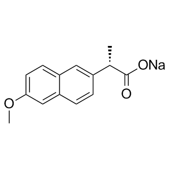 Naproxen sodium Structure