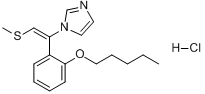 Neticonazole Hydrochloride Structure
