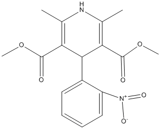 Nifedipine Structure