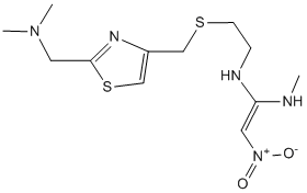 Nizatidine Structure