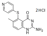 Nolatrexed HCl Structure