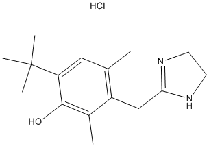 Oxymetazoline hydrochloride Structure