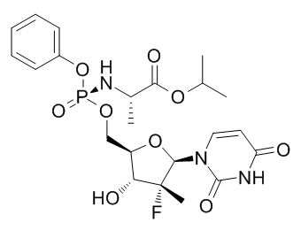 Sofosbuvir (PSI-7977) Structure