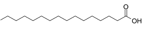 Palmitic-acid Structure