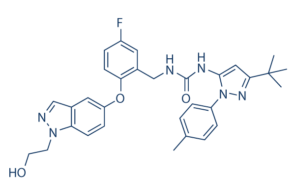 Pexmetinib (ARRY-614) Structure