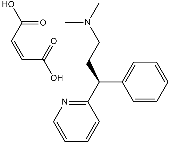 Pheniramine Maleate Structure