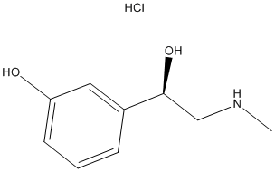 Phenylephrine hydrochloride Structure