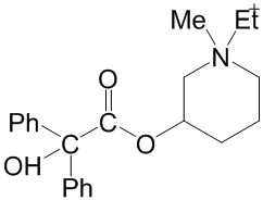 Pipenzolate Bromide Structure