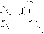 Primaquine Diphosphate Structure