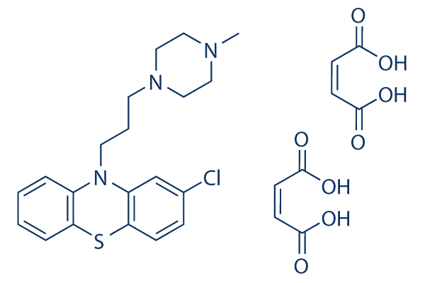 Prochlorperazine dimaleate salt Structure
